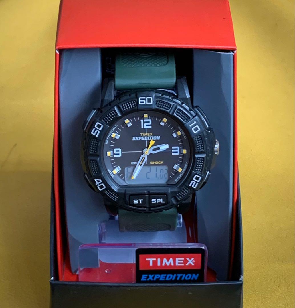 Timex expedition best sale double shock