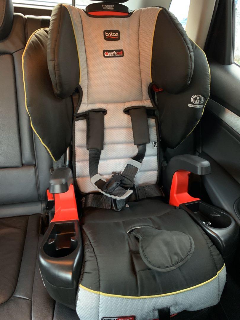 Britax Frontier Clicktight Booster seat Babies Kids Going Out Car Seats on Carousell
