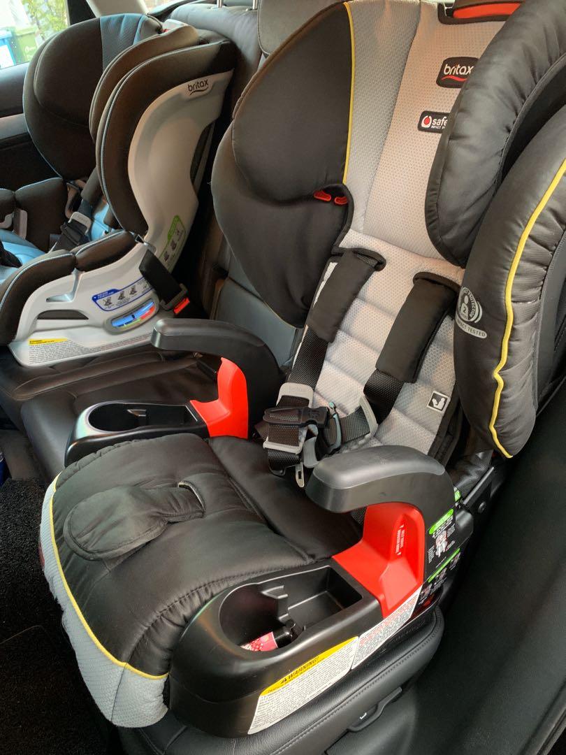 Britax Frontier Clicktight Booster seat Babies Kids Going Out Car Seats on Carousell