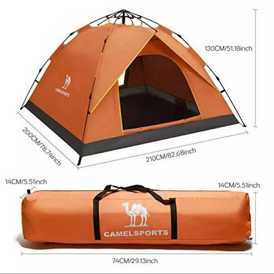 Camel Sports Outdoor Camping Tent 23 person, Sports Equipment, Hiking
