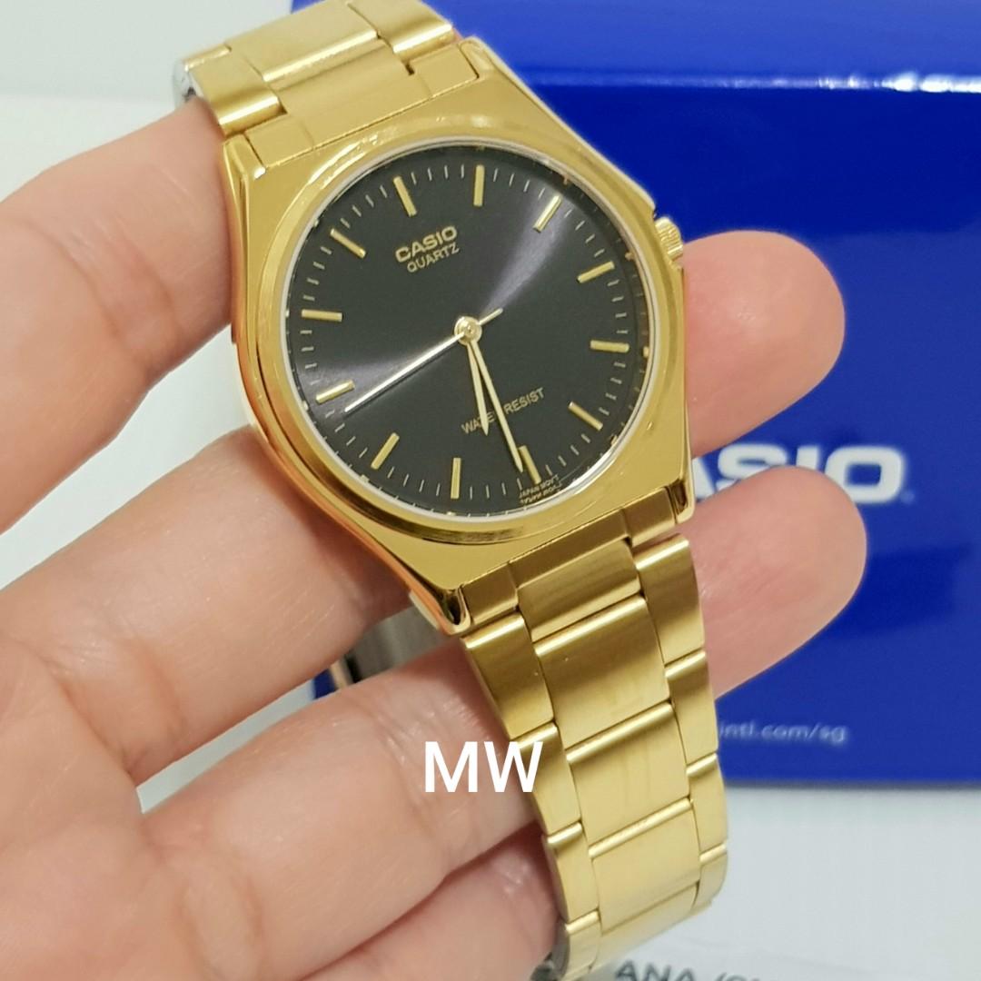 Casio mtp 1130 sale gold