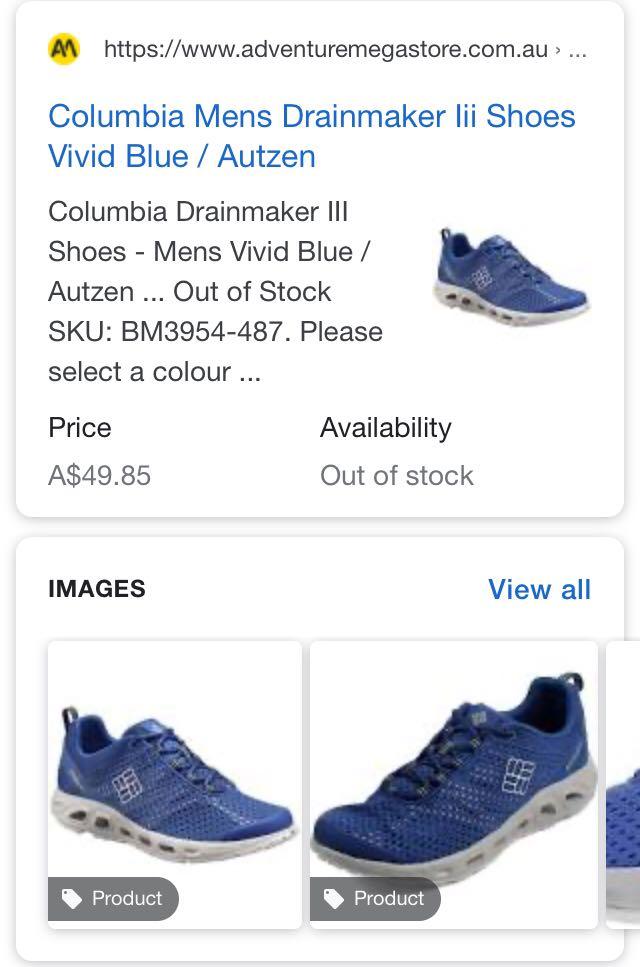 Columbia Drainmaker III Men s Fashion Activewear on Carousell