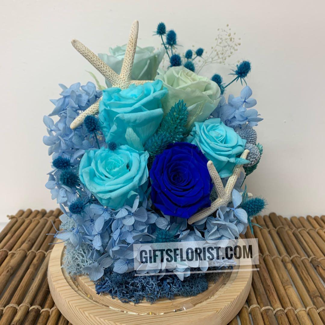 Preserved Flowers Set 14 Customised Preserved Flowers Arrangement