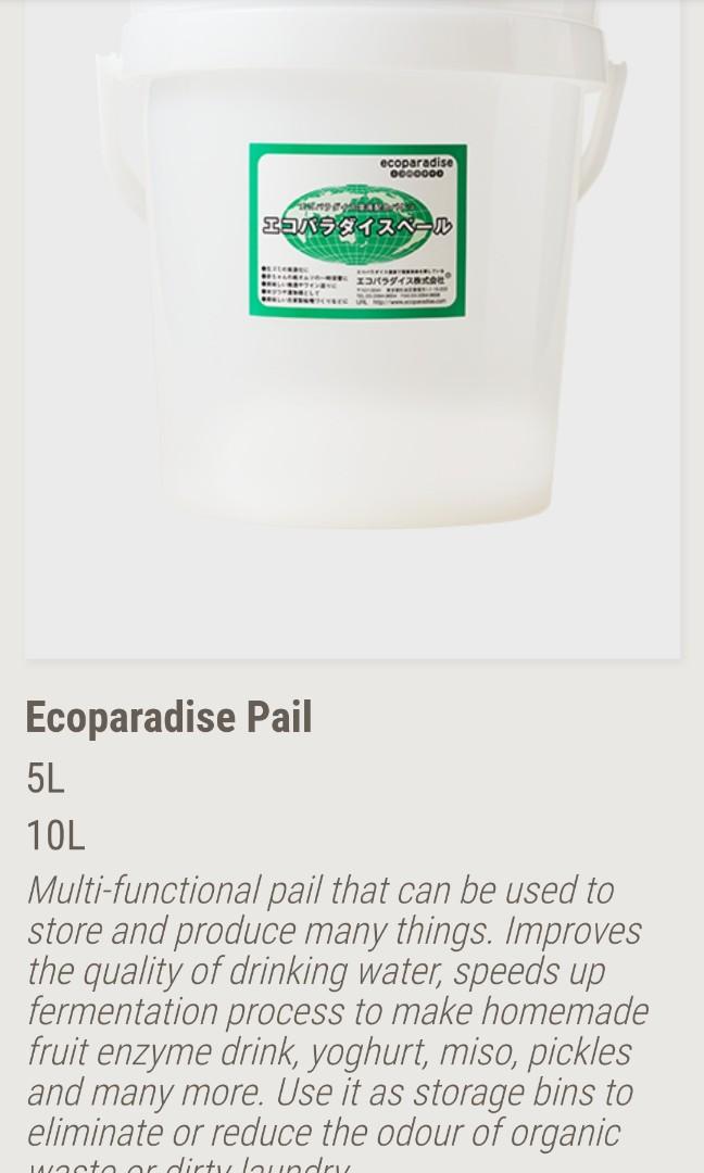 Ecoparadise Pail 10l Everything Else On Carousell