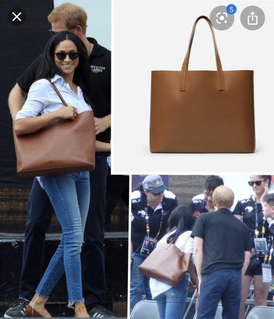 Everlane Day Market Tote as seen used by Meghan Markle