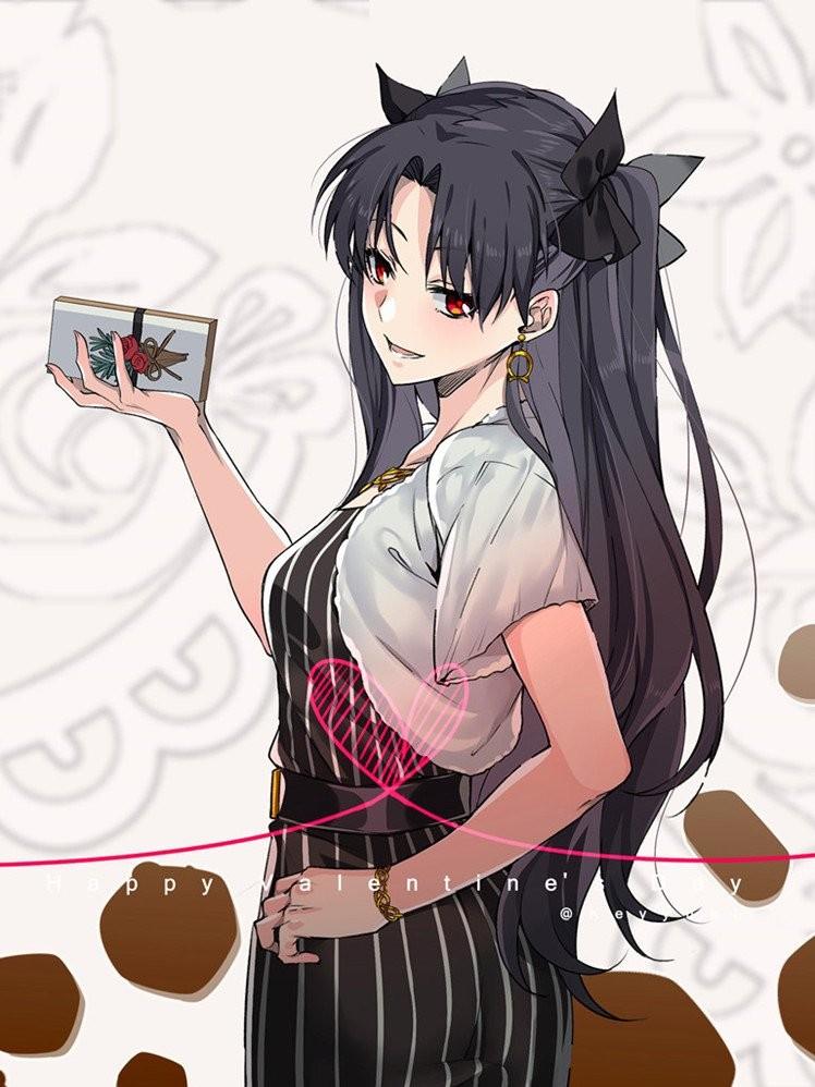 FGO Ishtar Valentine's CE Cosplay, Hobbies & Toys, Memorabilia