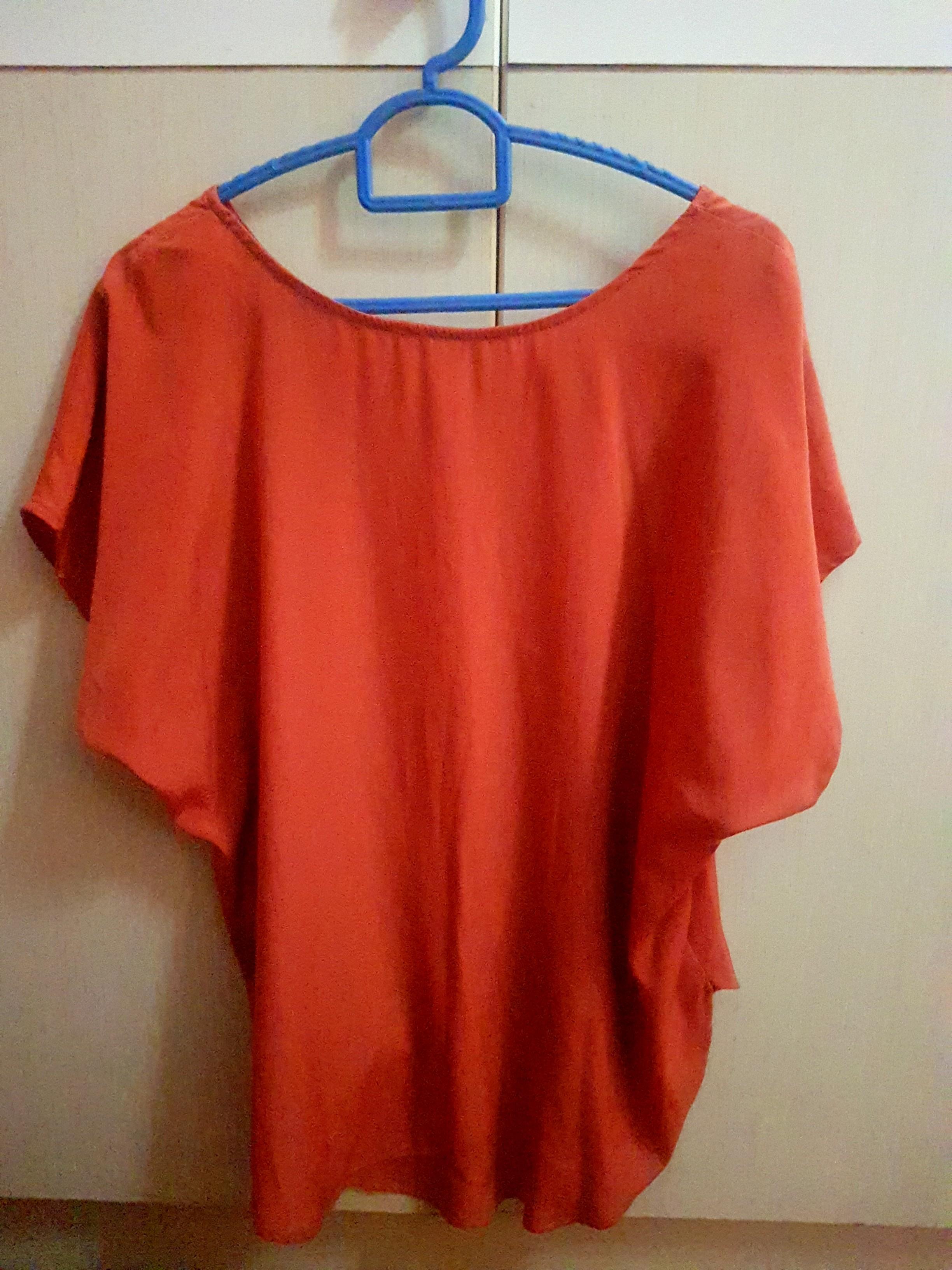 orange blouse forever 21