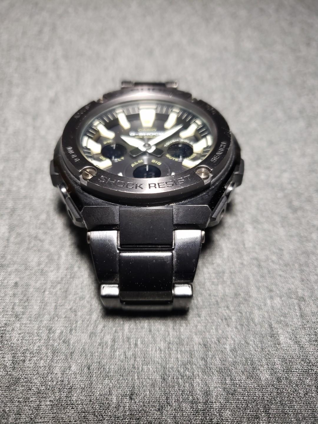 G Shock G Steel GSTS130BD Solor Power
