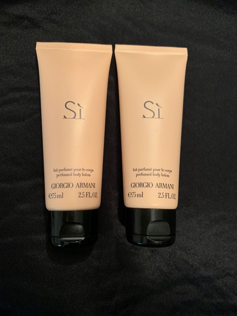 giorgio armani si lait parfume pour le corps
