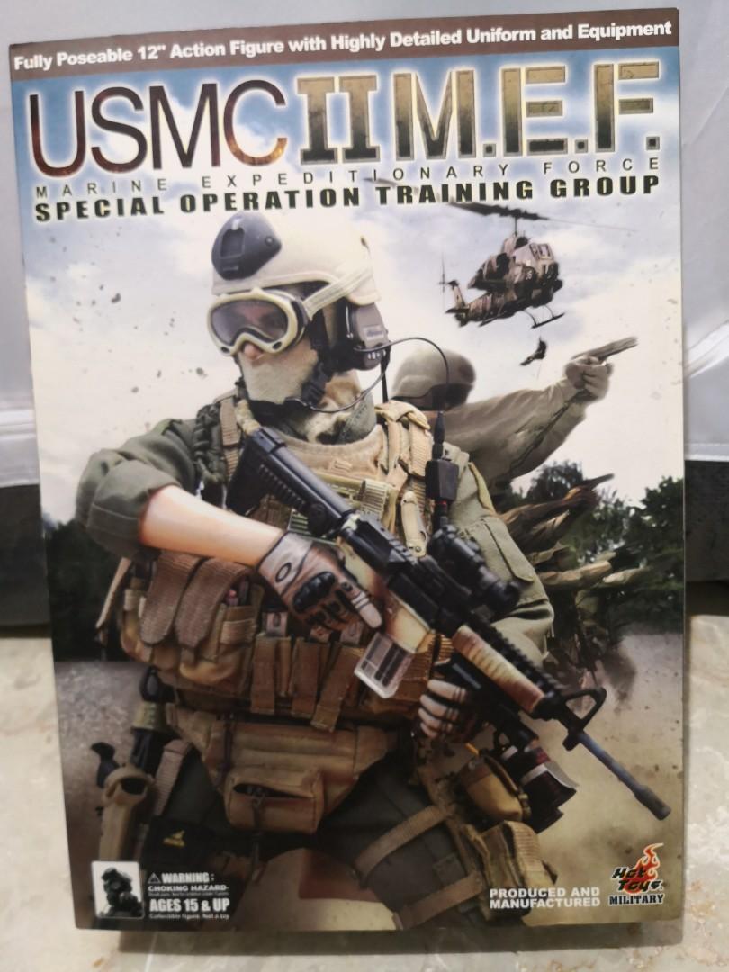 Hot Toys - USMC II M. E. F. Marine Expeditionary Force, Special Operation  Training Group, 1:6 scale