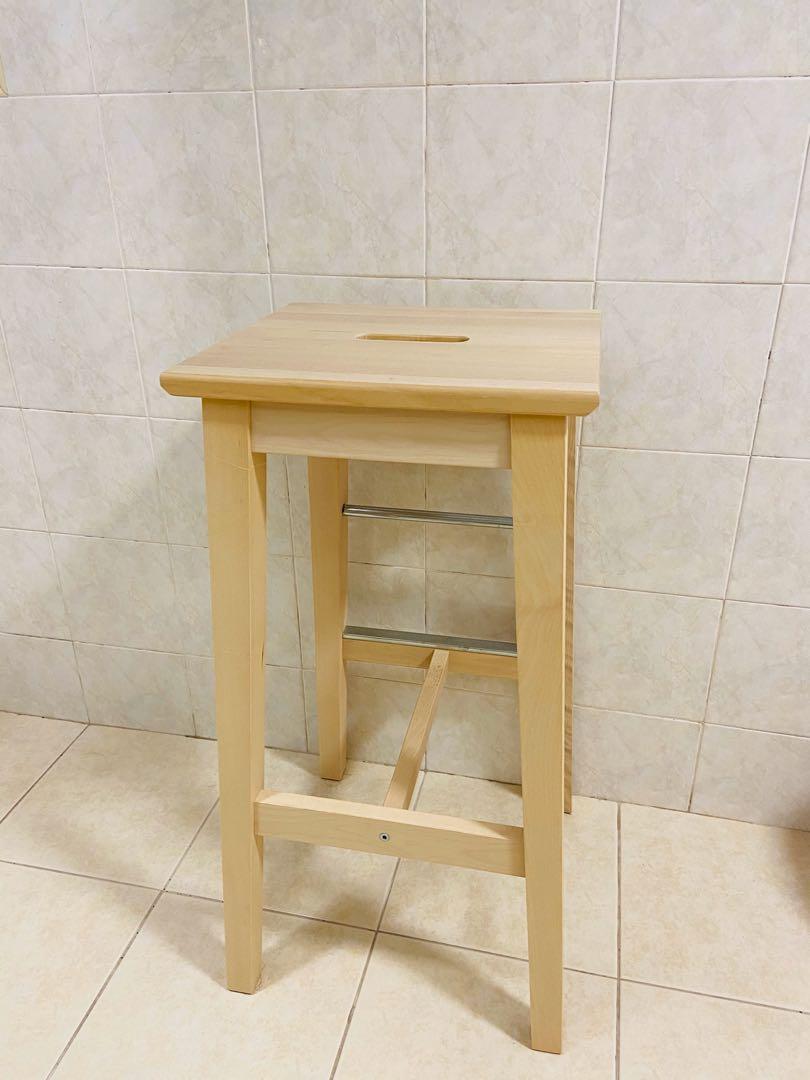 Ikea High Chair Solid Wood Furniture Tables Chairs On Carousell