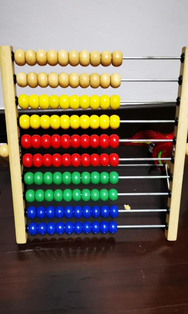 wooden abacus ikea