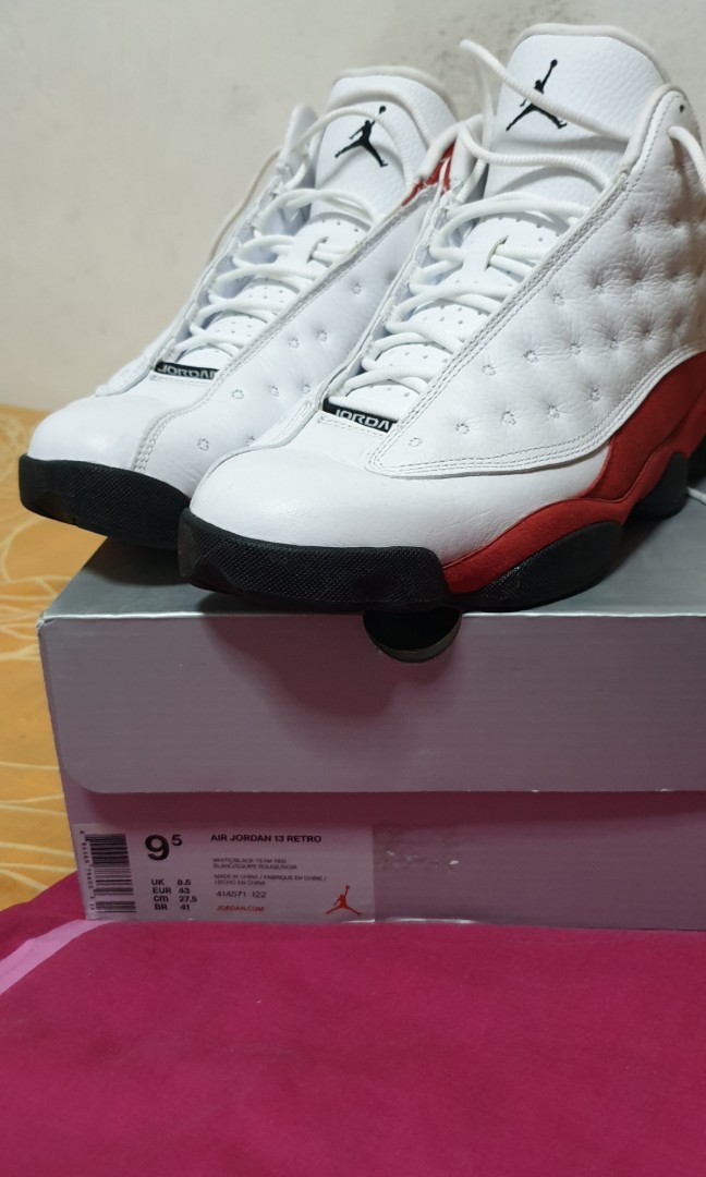 Jordan 13 Cherry US 9.5, Men's Fashion, Footwear, Sneakers on Carousell