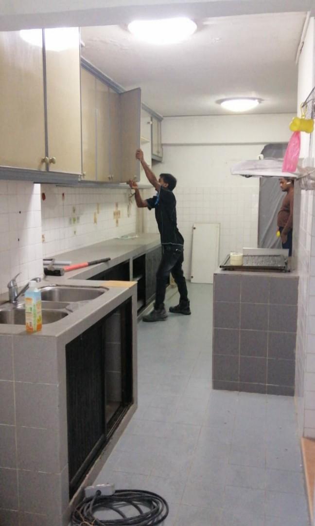 Kitchen Makeover Home Services Renovations On Carousell