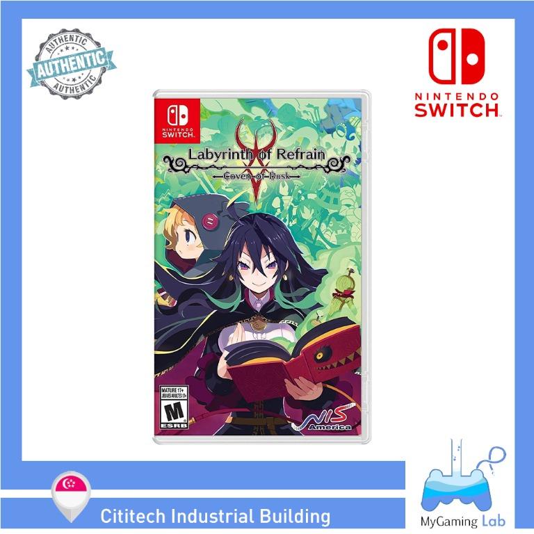 Limited Qty In Stock Nintendo Switch Game Labyrinth Of Refrain Coven Of Dusk For N Switch Lite Toys Games Video Gaming Video Games On Carousell