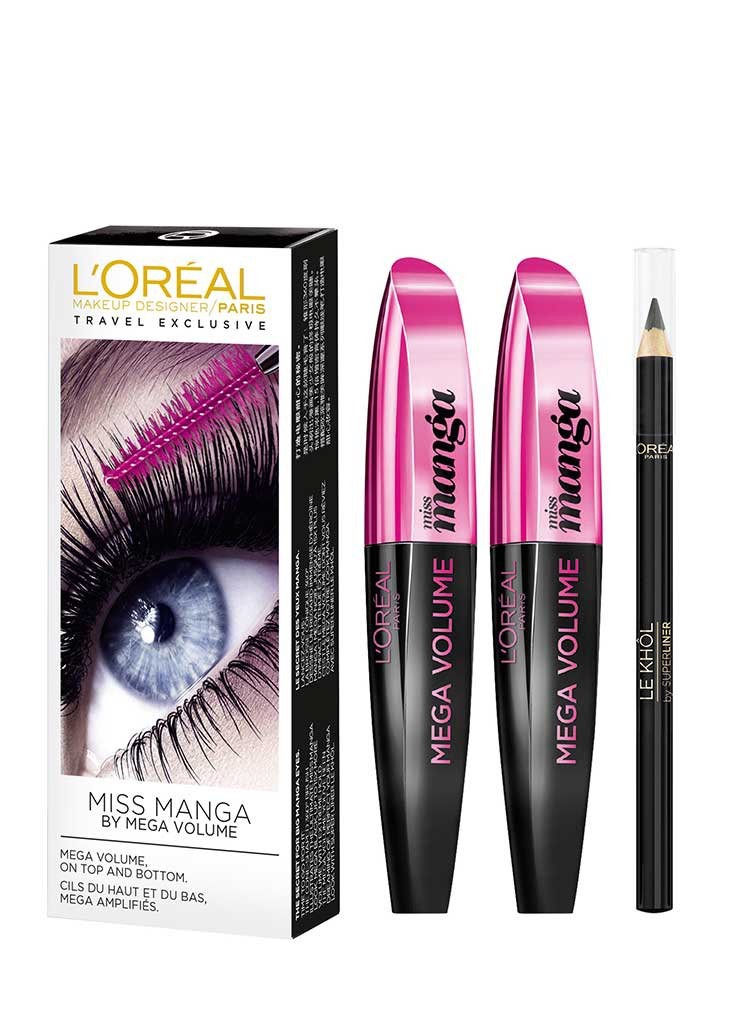 Loreal Paris Travel Exclusive Miss Manga By Mega Volume Beauty 