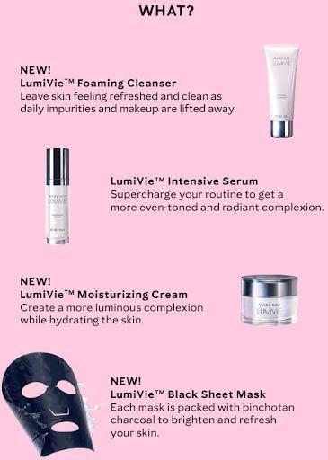 mary kay lumivie foaming cleanser