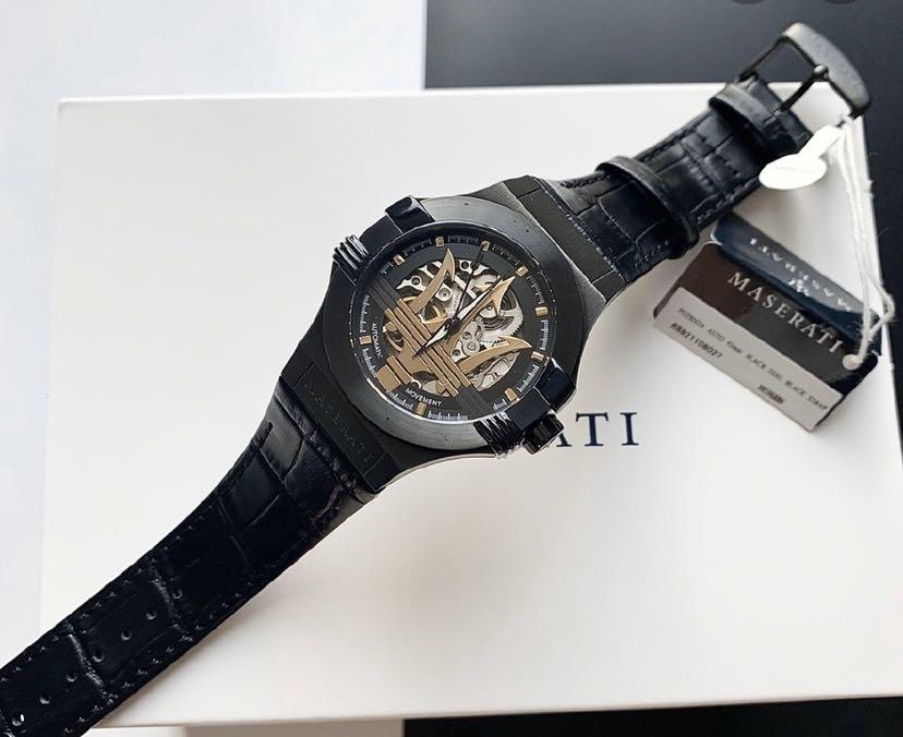 Maserati Potenza Automatic Black Man Limited Edition Watch