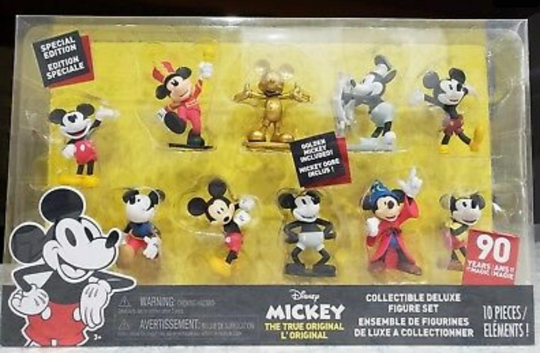mickey 90th anniversary figure set