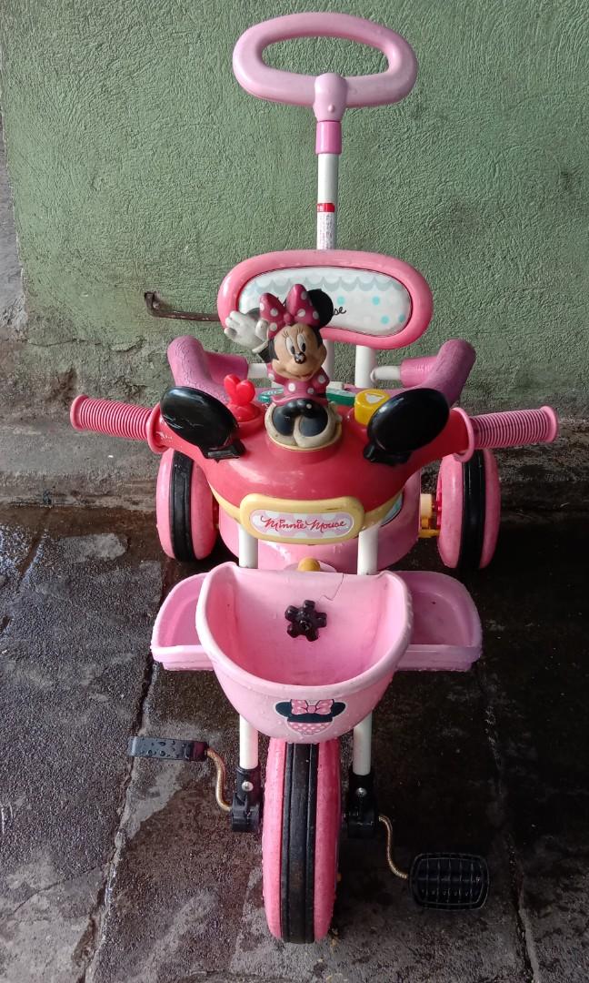 minnie mouse push bike