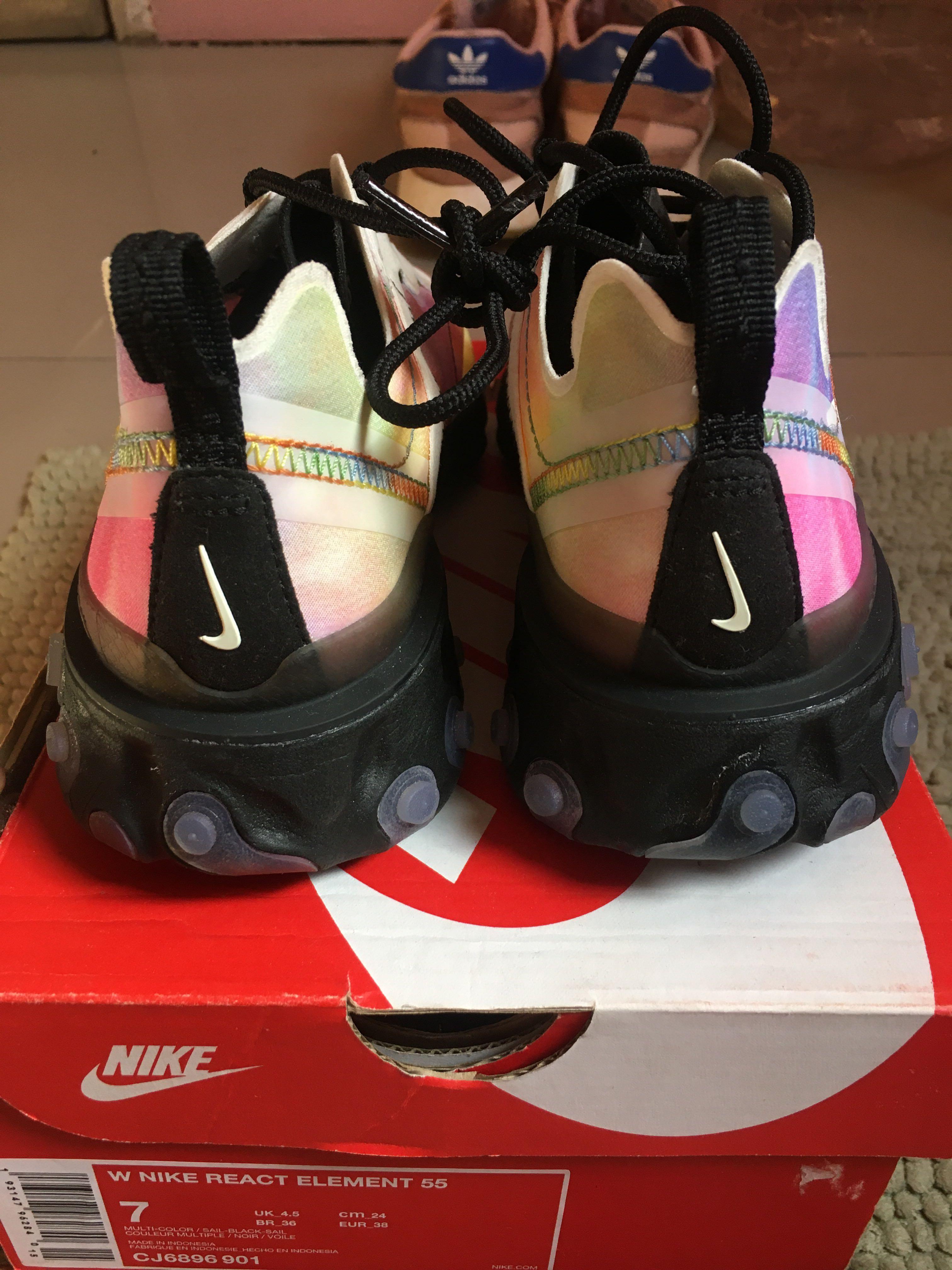 how to tie nike react element 55