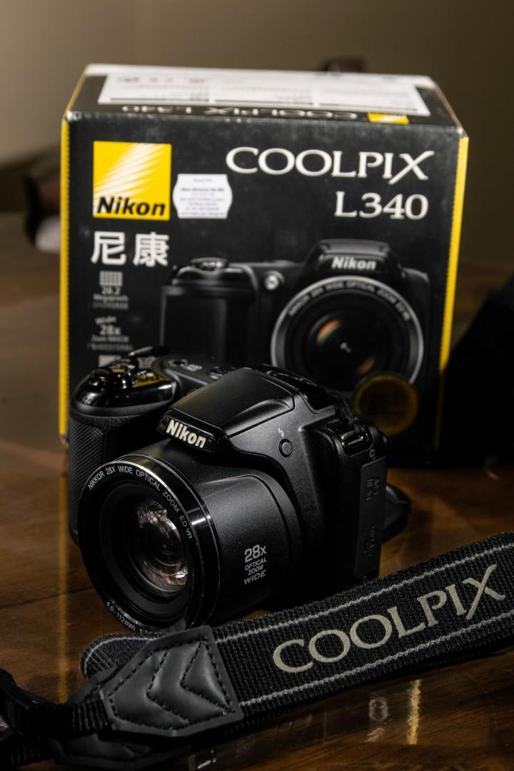 NIKON L340, Photography, Lens & Kits on Carousell