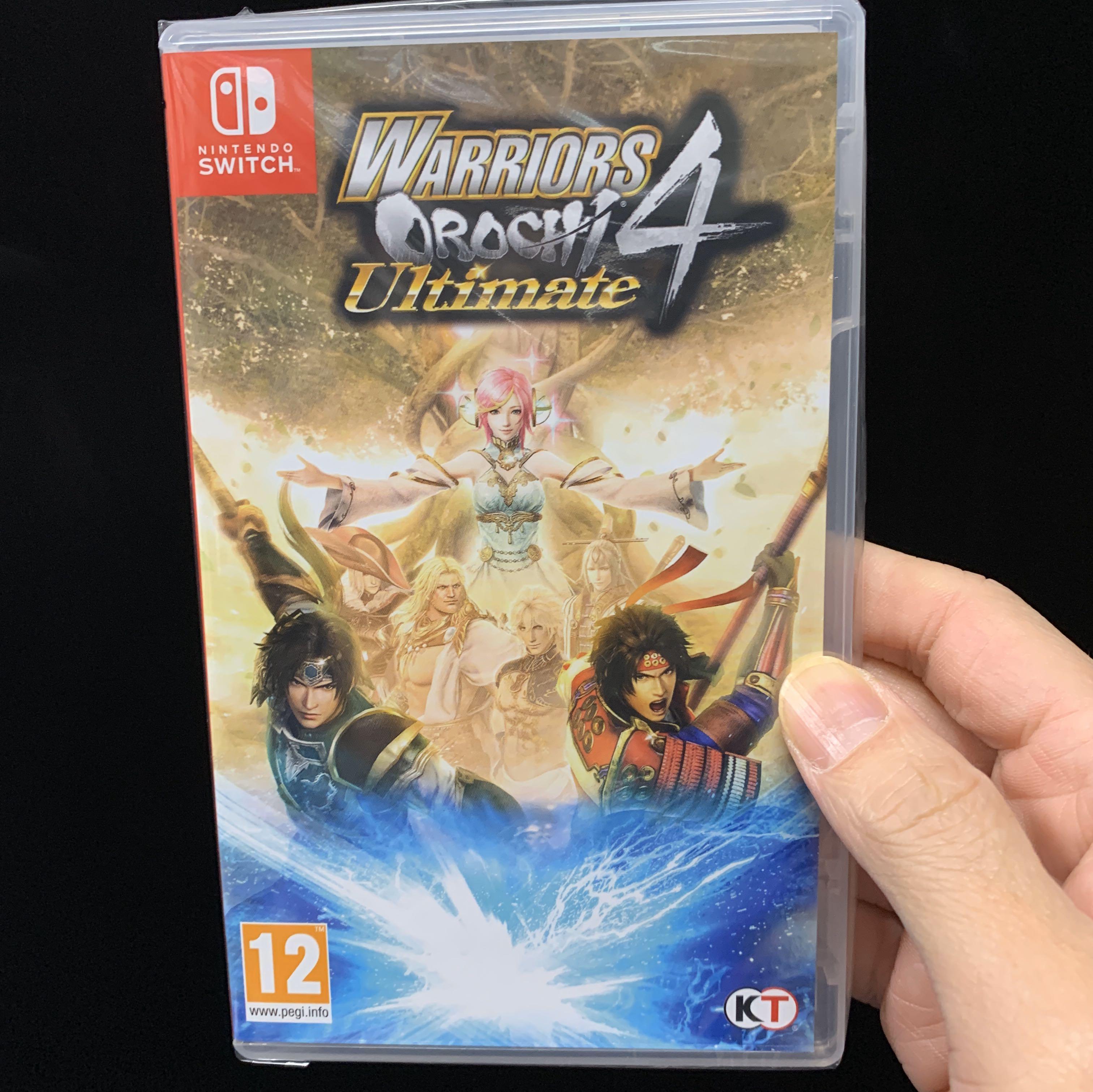 switch warriors orochi 4 ultimate