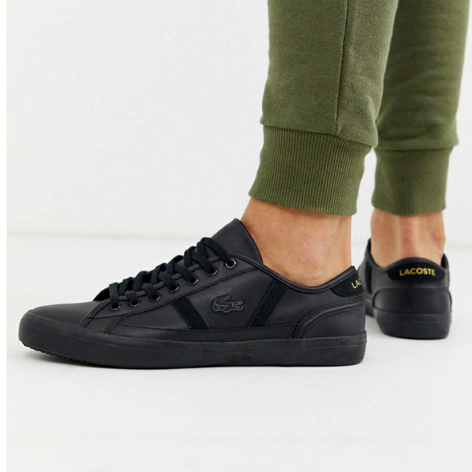 Lacoste clearance all black