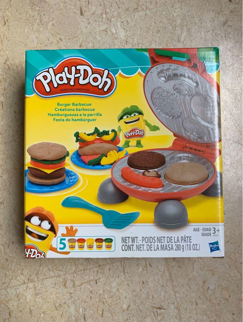 Play doh kitchen burger barbecue discount