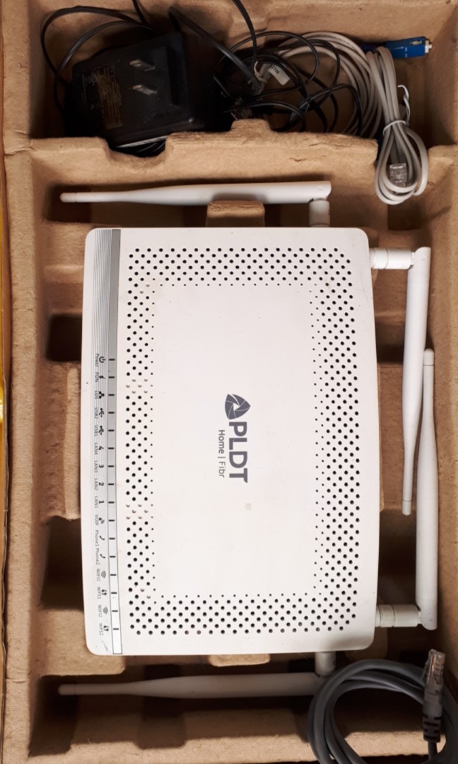 PLDT Wifi Modem (Fibre), Computers & Tech, Parts & Accessories ...