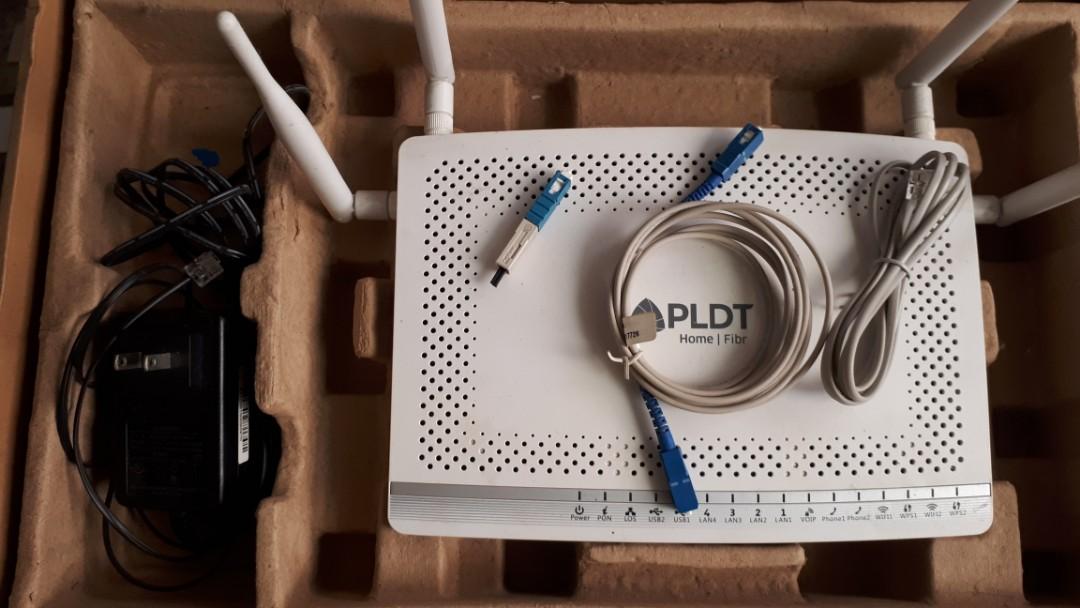 PLDT Wifi Modem (Fibre), Computers & Tech, Parts & Accessories ...