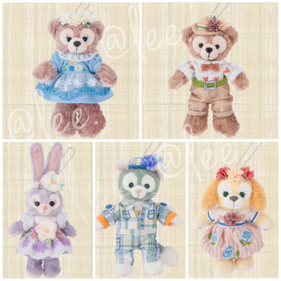 Po Japan Tokyo Disneysea Disney Spring In Bloom 2020 Duffy Friends Stella Lou Shelliemay Gelatoni Cookie Plush Keychain Toys Games Stuffed Toys On Carousell