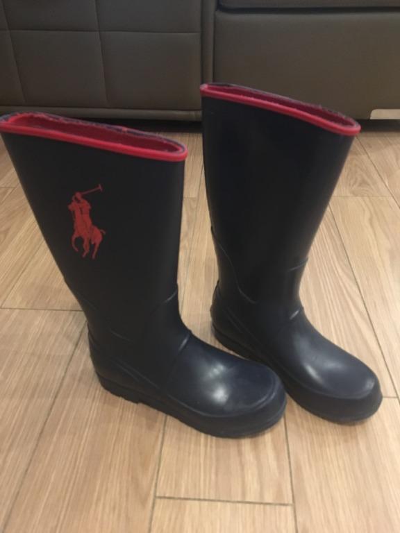 rain boots polo ralph lauren