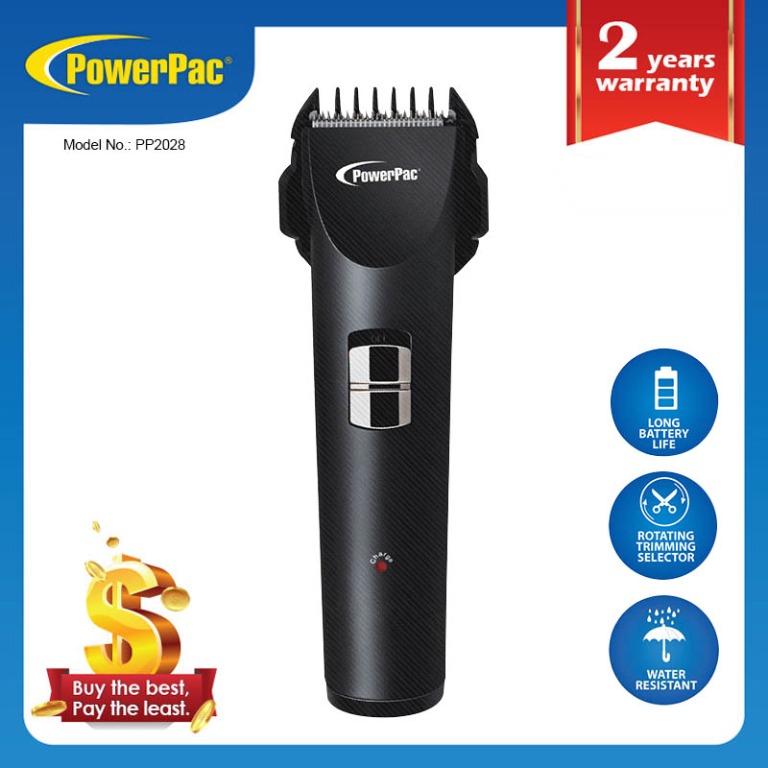 powerpac cordless hair cutter