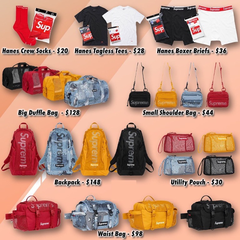 Cheap supreme bags sale
