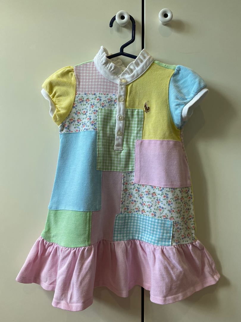 Ralph lauren patchwork dress top