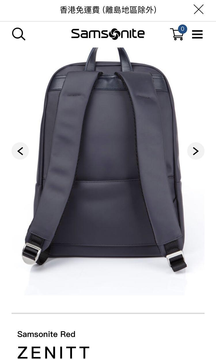 Samsonite Red Zenitt Backpack byeoldstyle