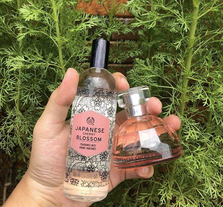 The Body Shop Japanese Cherry Blossom, Kesehatan & Kecantikan, Parfum, Kuku & Lainnya di Carousell