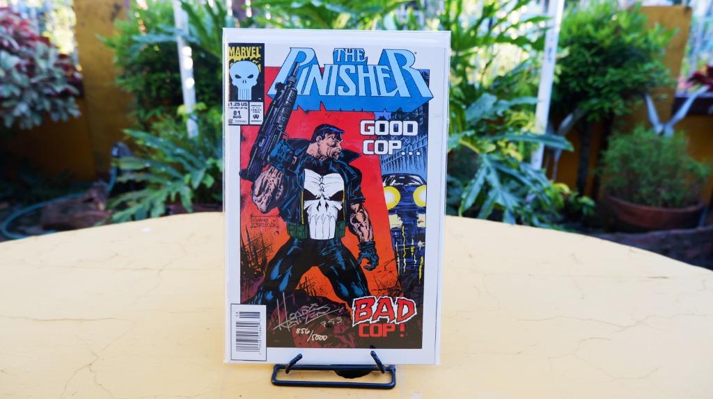 The Punisher #81 Signed (1993) (Category: Comics & Manga) located in Tarlac. Submitted by epssss (Listing ID 278897495, Image 3). Description: Something for The Punisher fans. This is a Dynamic Forces Signed Edition with Certificate of Authenticity. Limited to 5,000 copies signed by the artist Hoang Nguyen from Vietnam. Meetup Locations: (With 150 Pesos Handling Fee) Shipping: To be shouldered by my awesome buyer. Payment: Preferably through Cebu