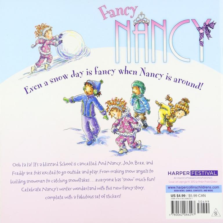 fancy nancy winter wonderland