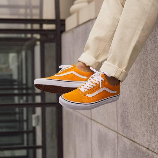 vans authentic dark cheddar