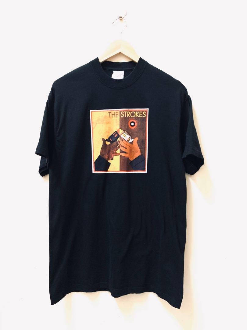 The Strokes The Room T Shirt The Strokes Band Room On Fire Out Now