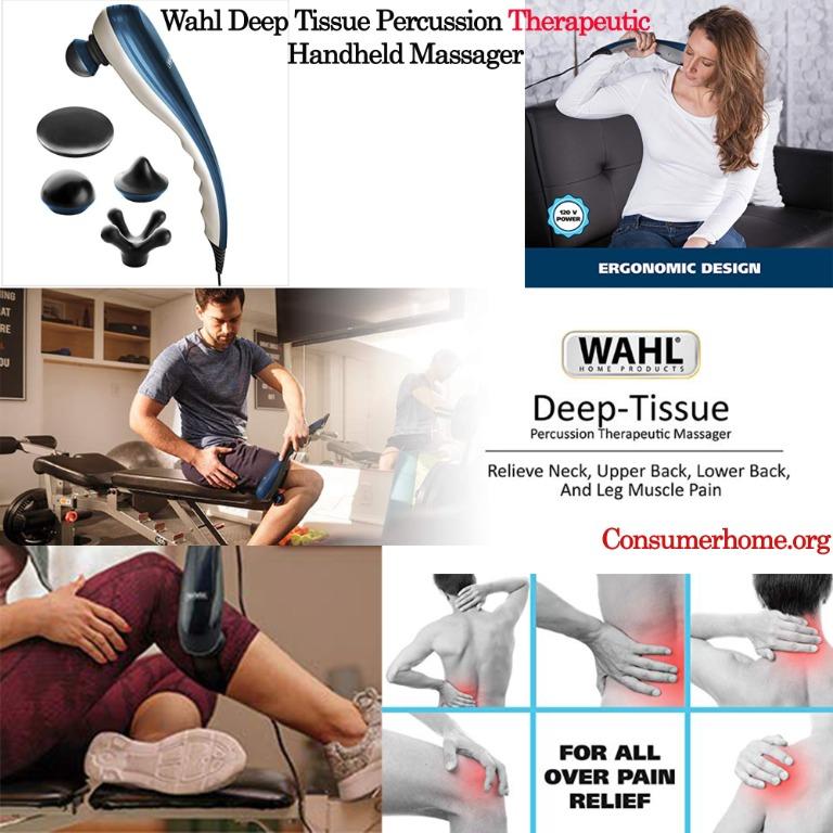 Wahl Deep Tissue Percussion Therapeutic Handheld Massager