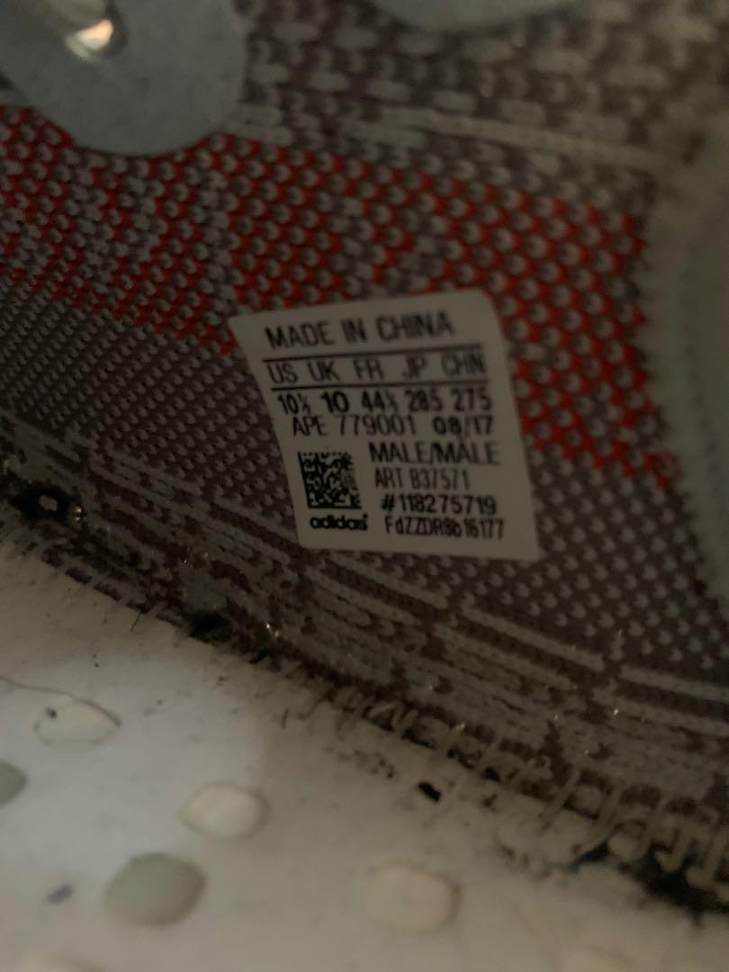 Yeezy blue tint tag cheap