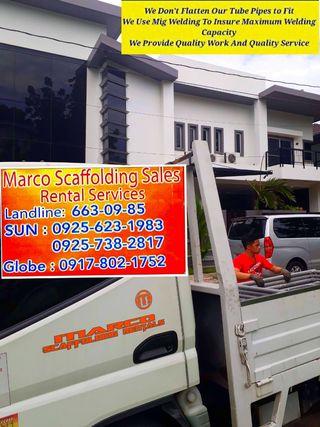 Scaffolding set for rent