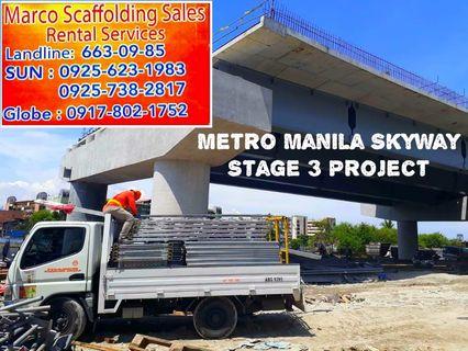 Scaffolding set for rent