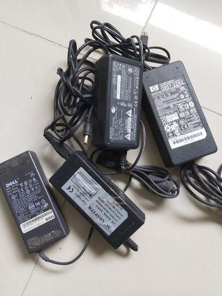 Assorted Laptop Charger /Adapter Dell,Sony Etc @ P550-950Each