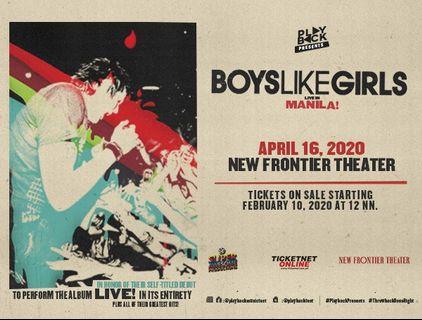 Boys Like Girls Tickets