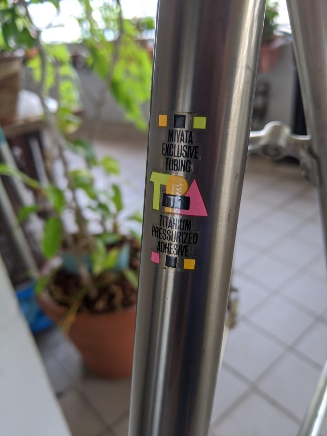 1992 Miyata Ti6000 frame