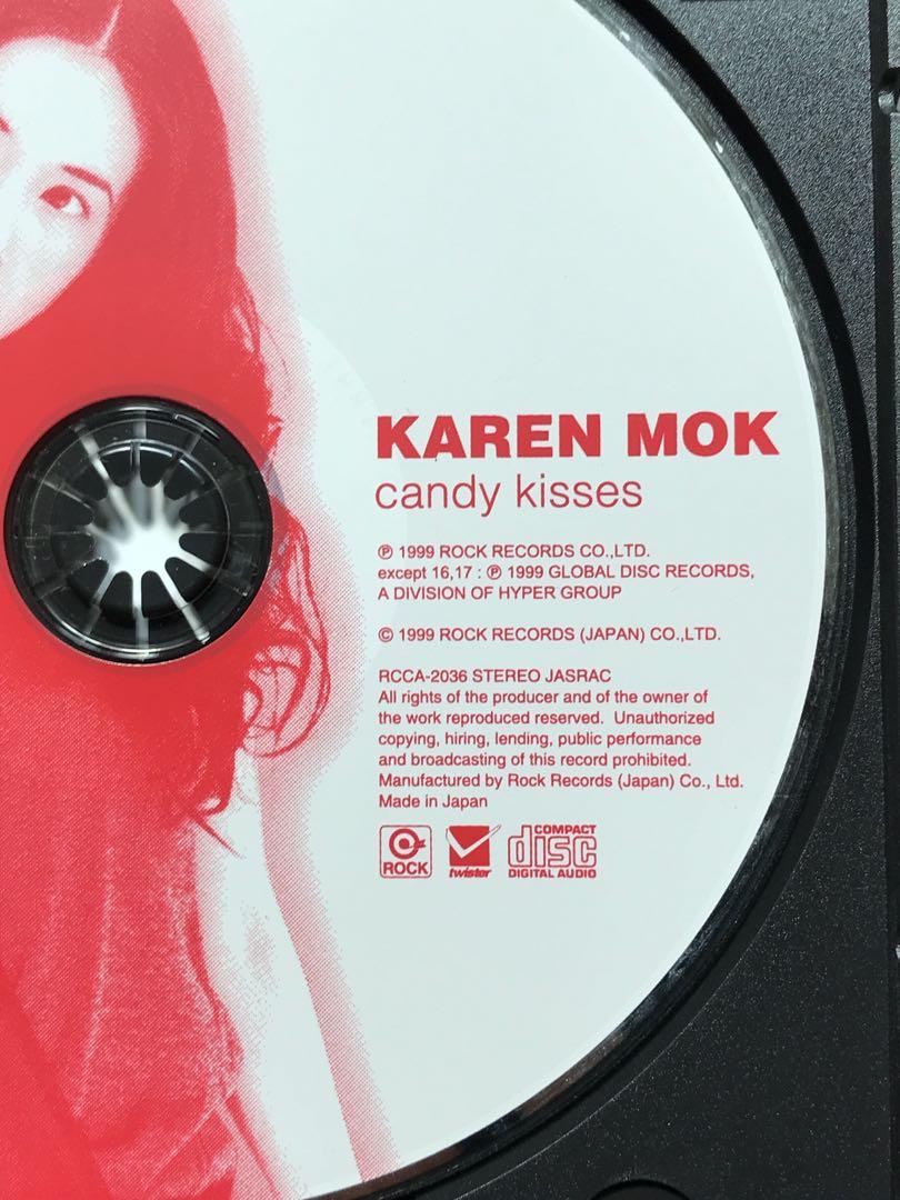 莫文蔚 KAREN MOK candy kisses 日本版 カレン・モク 莫文蔚 Karen Mok
